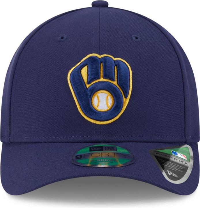 Actual product image New Era 9Forty M-Crow Cap - Authentic Milwaukee Brewers