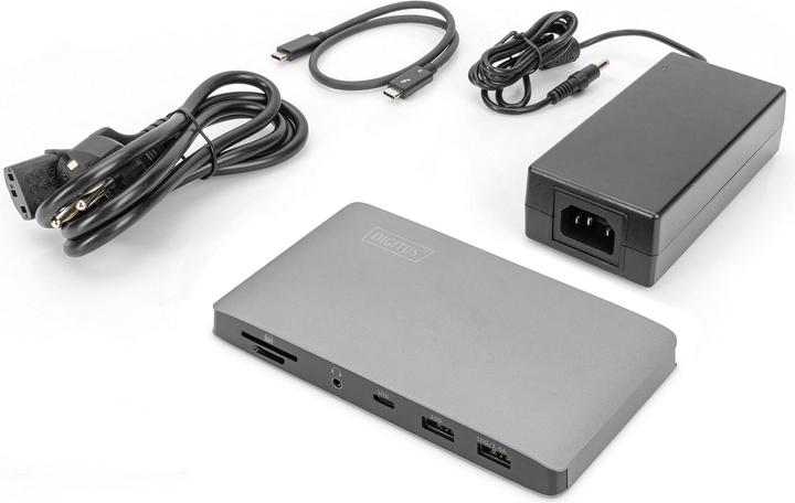 Produktbild Digitus Thunderbolt™ 3 Dockingstation 8K, USB Type-C™ (Thunderbolt, 3 Ports)