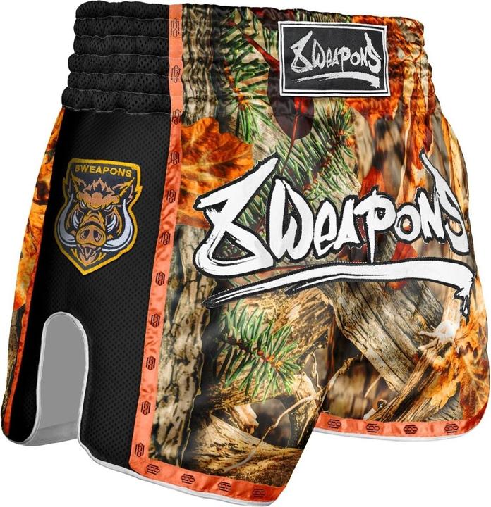 8Weapons Muay Thai Shorts, Hunter, Autumn Camo