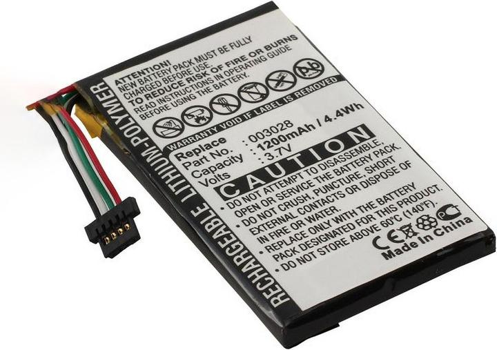 Actual product image AGI 108534 - Navigator Battery - Navigon - NAVIGON 2310 - Black - White - Lithium