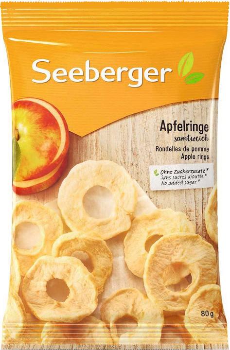 Seeberger Anelli di mela (80 g)