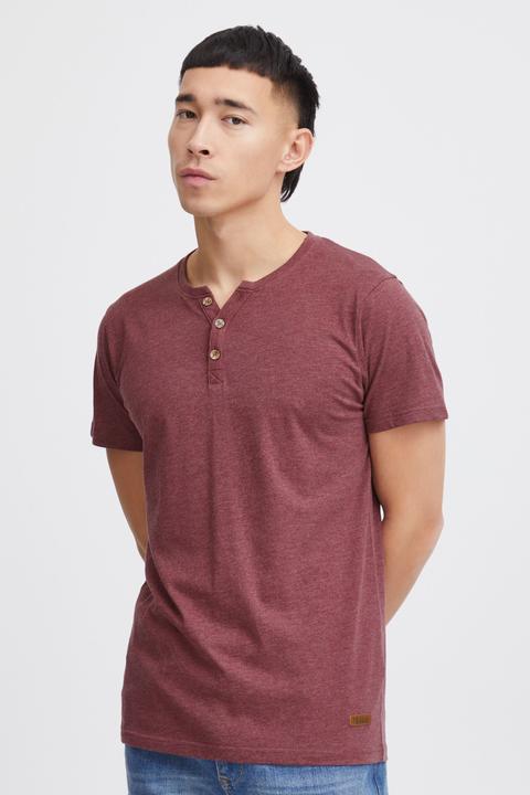 Immagine prodotto Solid Volker T-Shirt A Maniche Corte Maglietta Da Uomo Con Collo Grandad (S)