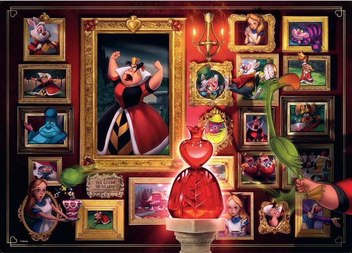 Produktbild Ravensburger Puzzle 1000 Teile 12000038 - Disney Villainous Herzkönigin - Die beliebten Charaktere (1000 Teile)