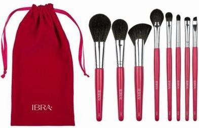 Actual product image Ibra BRUSH SET CANDY Zestaw pędzli do makijażu 1op.-8szt