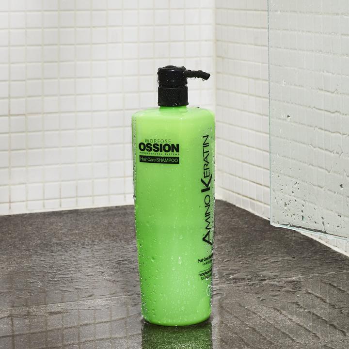 Actual product image Morfose Ossion Amino Keratin Shampoo 800ml (800 ml, Liquid shampoo)
