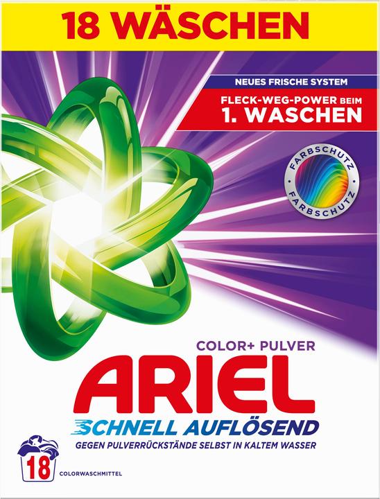 Produktbild Ariel Color+ (18 Waschgänge, Waschpulver)