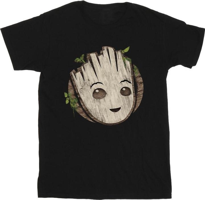 I Am Groot Wooden Head TShirt (S)