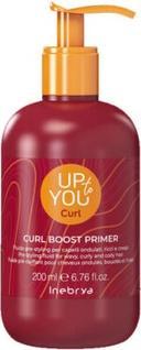 Actual product image Inebrya Up To You Curl Boost Premier Liquid Pre-Styling Hair 200ml (200 ml, Liquid shampoo)