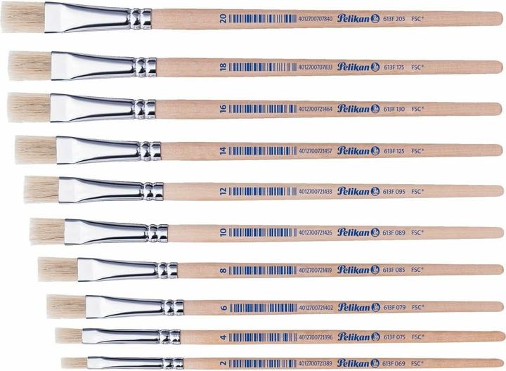 Actual product image Pelikan Brush variety 613F (4 mm)