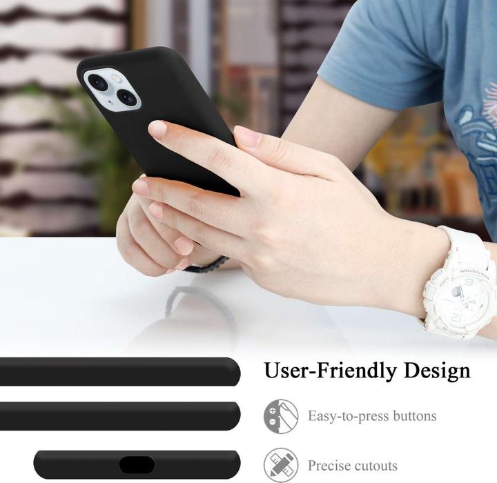 Produktbild Cadorabo Hülle für Apple iPhone 15 PLUS TPU im Liquid Case Design (Apple iPhone 15 Plus)