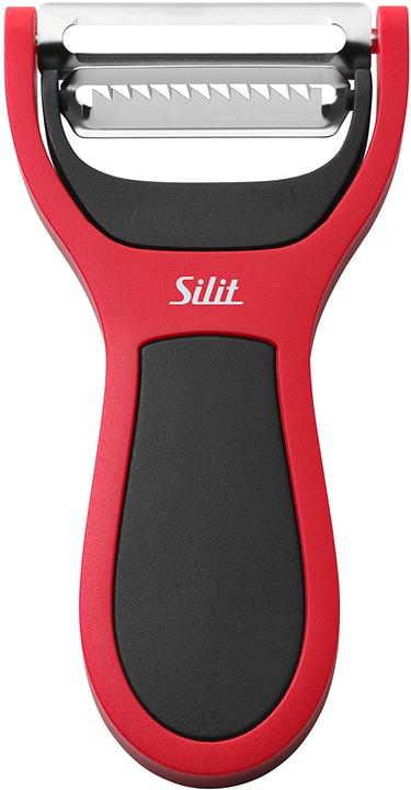 Produktbild Silit Sparschäler Gemüseschäler mit Julienne-Schneider 14cm Edelstahl Kunststoff