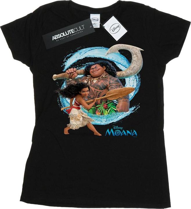 Disney Moana And Maui Wave TShirt (L)