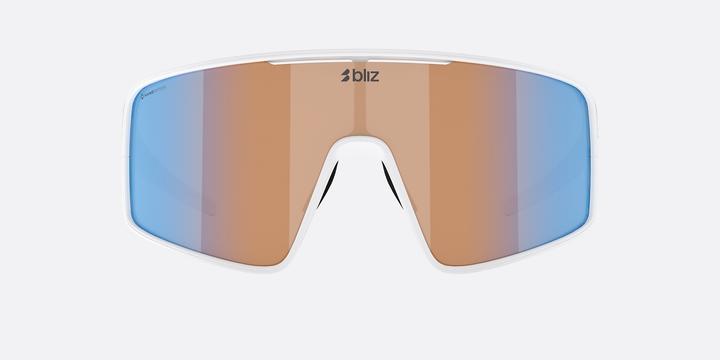 Immagine prodotto Bliz P001 (Bianco, Nano Optics Nordic Ligh Coral - Arancione con multi blu)