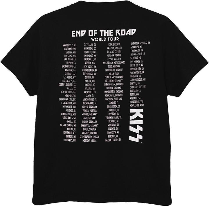 Produktbild KISS End Of The Road Tour TShirt (S)