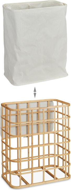 Actual product image Relaxdays Wäschekorb (77 l)