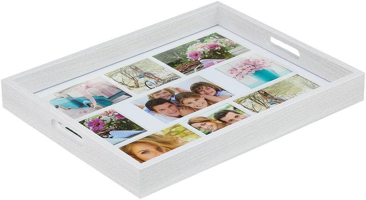 Image du produit ZEP Photo Tray white 45x35 plateau photo en bois 9 photos