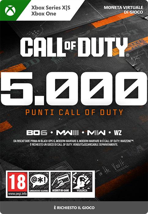 Produktbild Microsoft Xbox Call of Duty Points - 5,000 Download Code (5000 CHF)