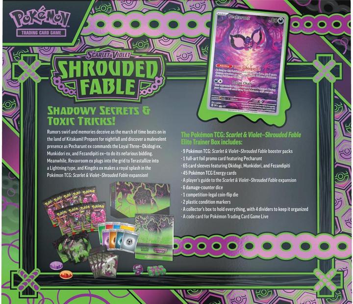 Immagine prodotto Pokémon TCG SV 6.5 Elite Trainer Box (Inglese, Elite / Top Trainer Box)