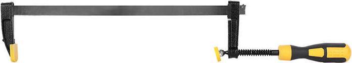 Deli Tools F-type carpenter's clamp EDL111280