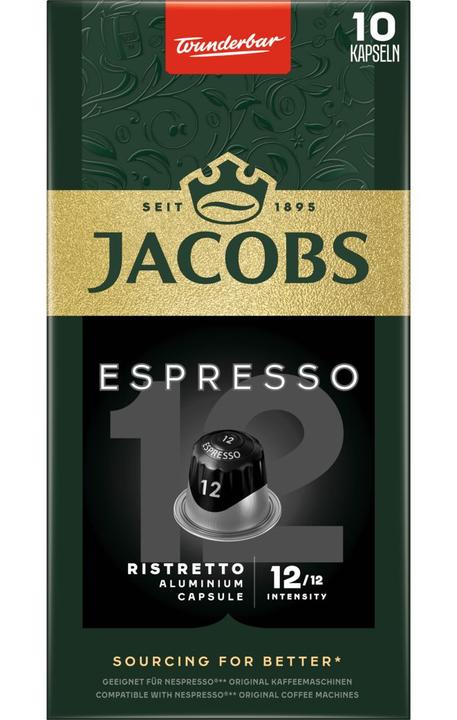 Immagine prodotto Jacobs Espresso 12 Ristretto (10 x Porta.)