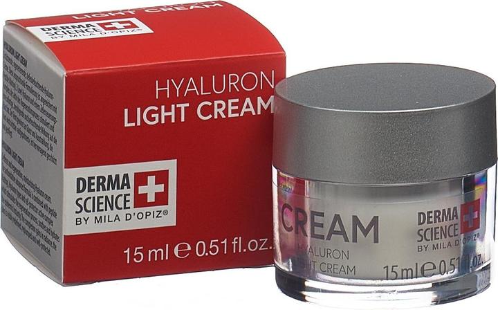 Actual product image Derma Science Hyaluron Light Cream Creme (15 ml, 24h cream)