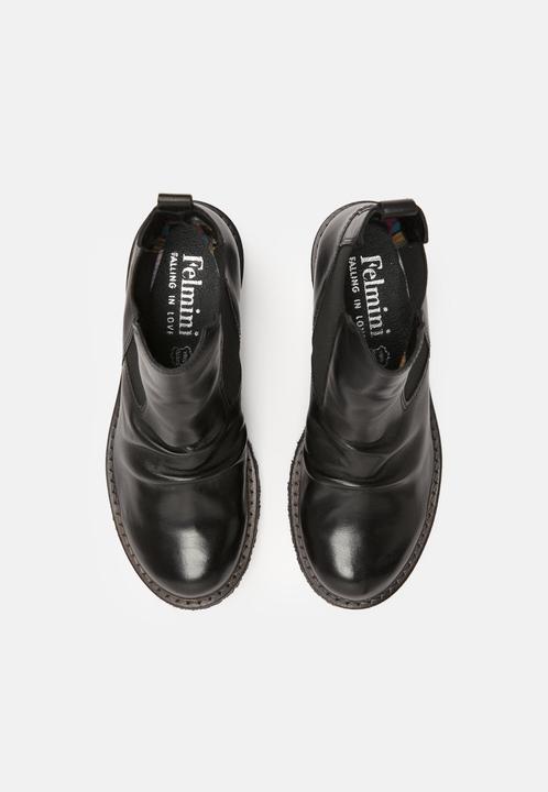 Image du produit Felmini La bottine Caster C801 de Chelsea a une tige en cuir lisse avec une semelle élastique. (41)