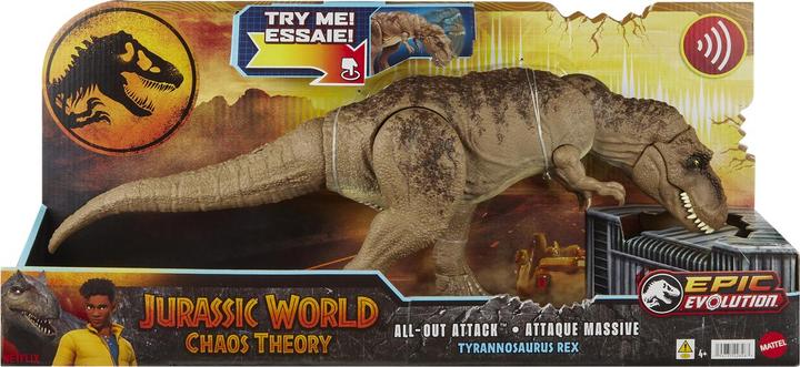Actual product image Jurassic Park Dino Trex Jworld