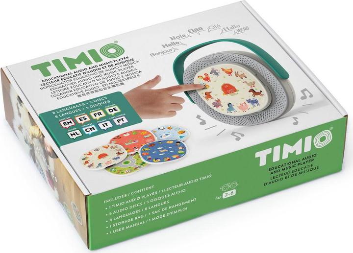 Image du produit Timio Lecteur audio (Portugais, Italien, Multilingue, Français, Espagnol, Néerlandais)