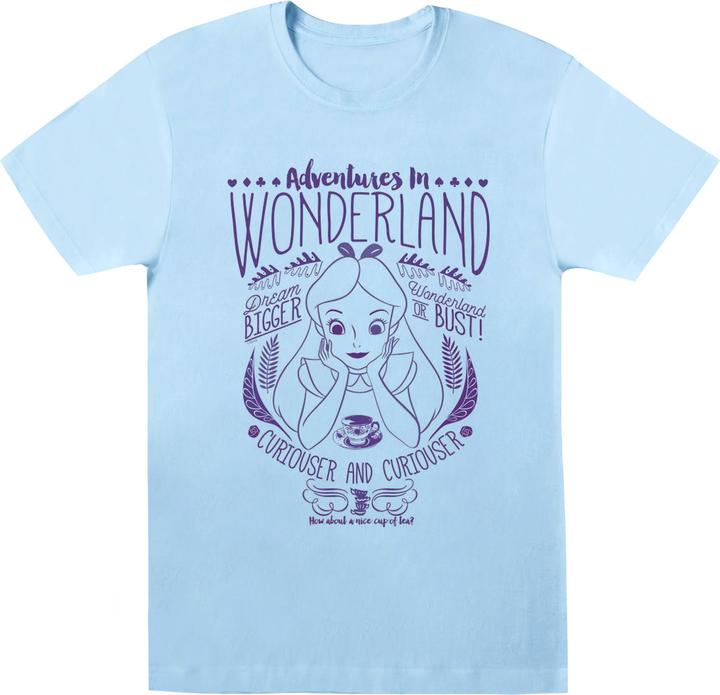 Disney Alice In Wonderland Adventures In Wonderland TShirt (M)