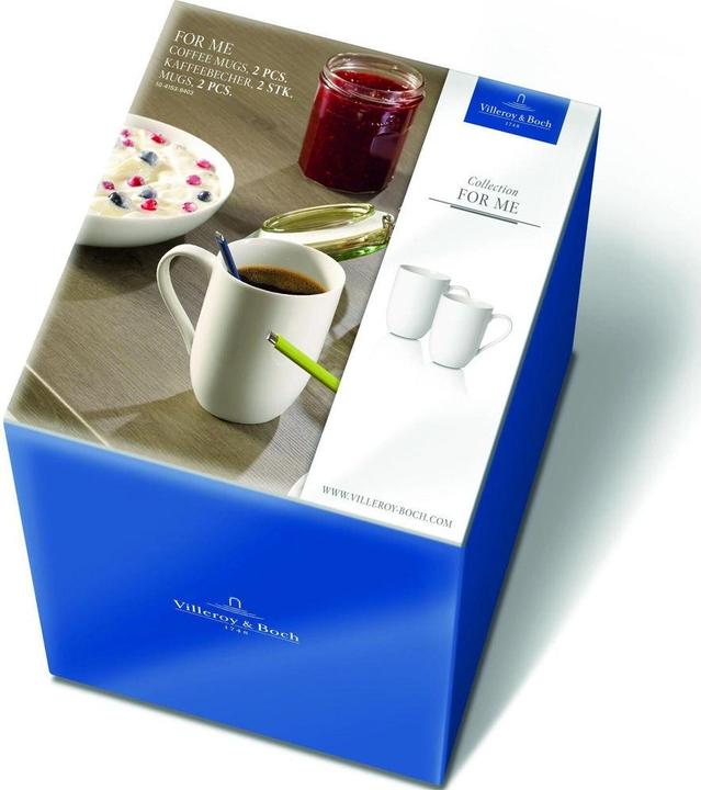 Produktbild Villeroy & Boch Kaffeebecher Set 2 Stück For Me (370 ml, 2 x)