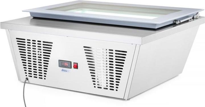 Produktbild Hendi Aufsatz Tiefkühlvitrine 77 l 8x1/6 oder 4x1/3 GN (87 l)