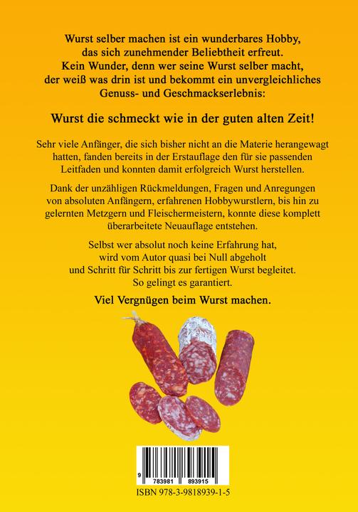 Produktbild Wurst selber machen, so gelingt es garantiert! (Deutsch, Holger Frech, 2017)