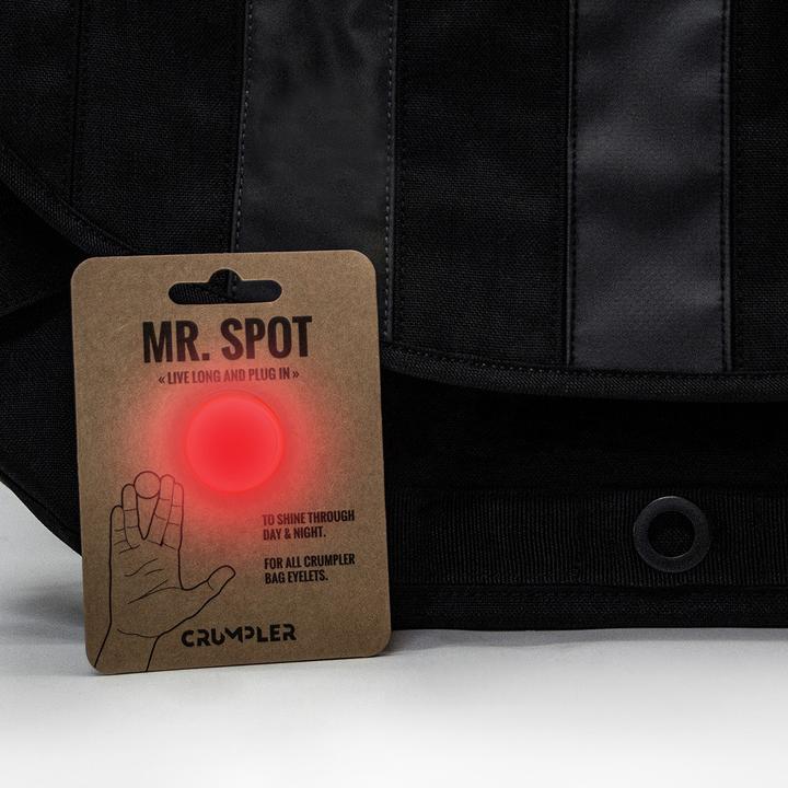 Actual product image Crumpler Mr.Spot red (Camera shoulder bag, 22 l)