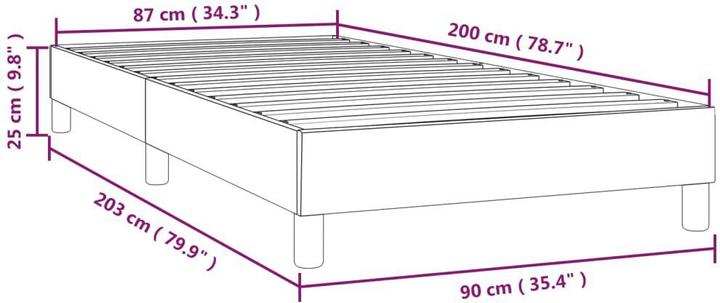 Image du produit VidaXL Orest (90 x 200 cm, 90 x 200 cm)