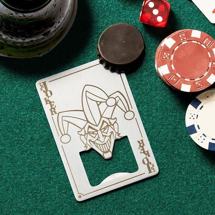 Produktbild Paladone Products Joker Playing Card Bottle Opener (Elektrischer Korkenzieher)