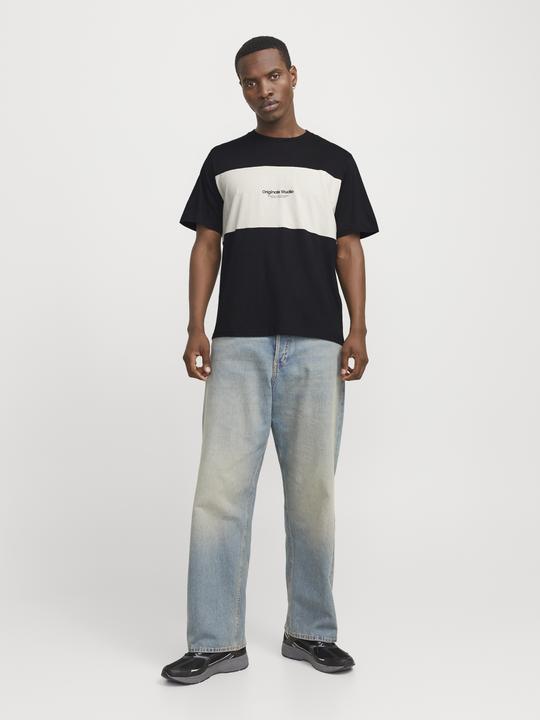 Produktbild Jack & Jones Jorvesterbro Block Tee Ss Crew Styd Aw24 (S)