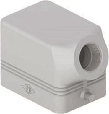 Actual product image ILME MHO 06 L20 Grommet housing, size 44.27, aluminium, 2 bolts, MHO06L20