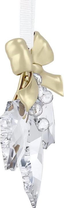 Actual product image Swarovski Holiday Magic Holly Leaves Ornament