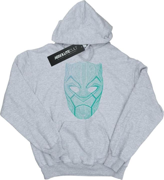 Black Panther Tribal Mask Kapuzenpullover Jungen