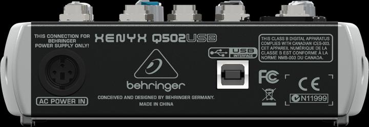 Produktbild Behringer Xenyx Q502usb (Studio- und Livemixer)