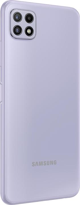Actual product image Samsung Galaxy A22 5G EU (128 GB, Violet, 6.60", Dual SIM, 48 Mpx, 5G)