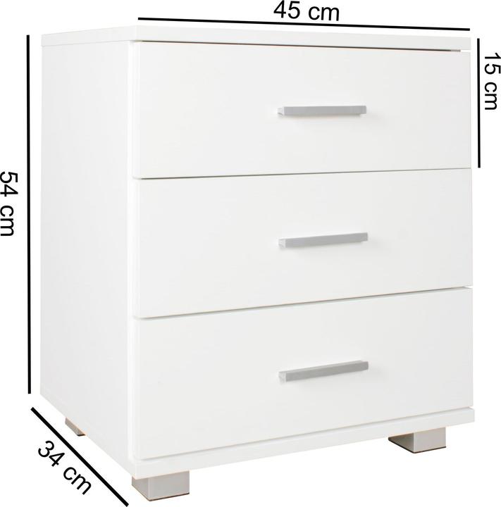 Produktbild Wohnling Nina (45 x 34 x 54 cm)