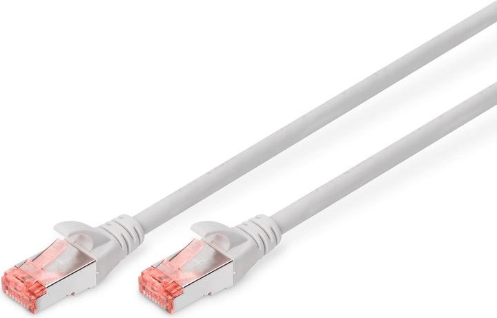 Actual product image Digitus CAT6 S-FTP Patchcord,1m, Grey (S/FTP, CAT6, 1 m)