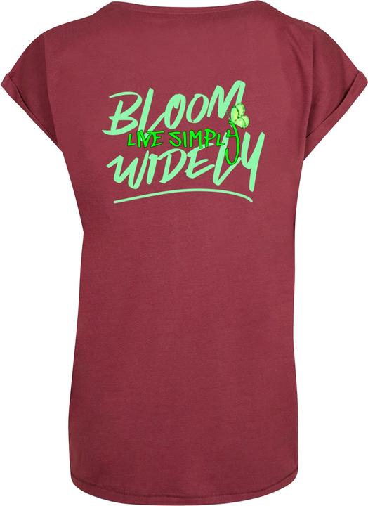 Produktbild Merchcode Ladies Never Too Late Extended Shoulder Tee - 111665 (XL)