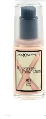 Actual product image Max Factor Foundation Second Skin 065 Rose Beige 30ml (rose beige)