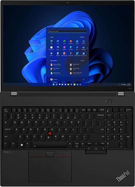 Actual product image Lenovo ThinkPad P16s Gen 2 (16", Intel Core i7-1360P, 32 GB, 1000 GB, CH)