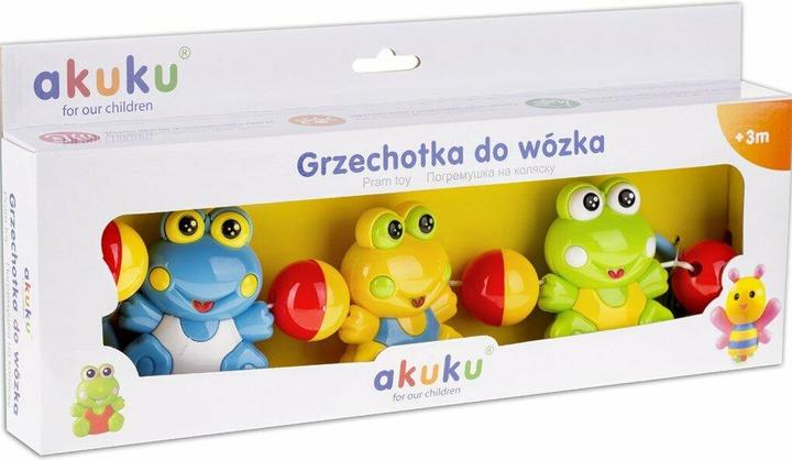 Image du produit Akuku A0353 Grenouille Hochet Pour Poussette