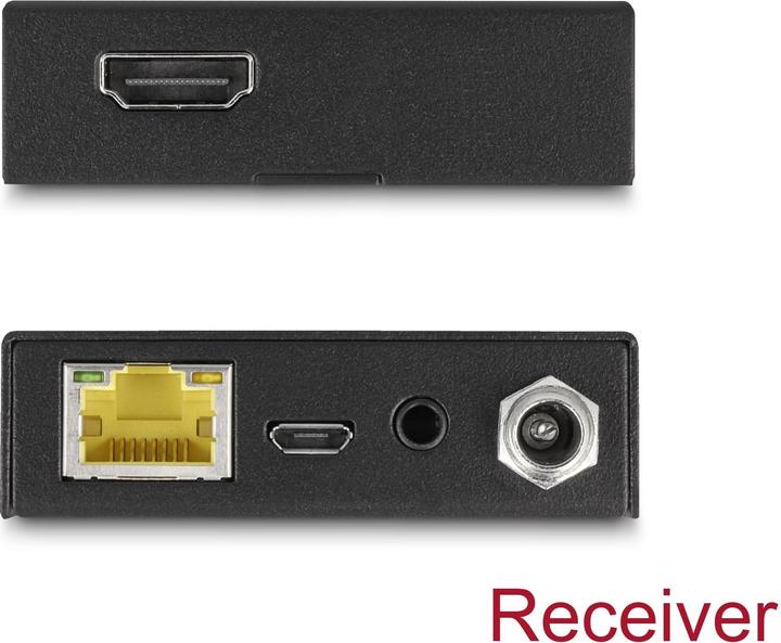 Actual product image Delock HDMI Extender Set über Cat.6 Kabel 4K 60 Hz 50 m