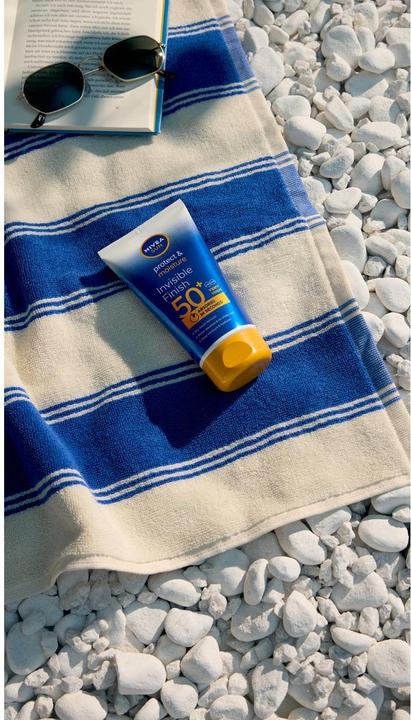 Actual product image NIVEA Invisible Finish (Suntan cream, SPF 50+, 150 ml)