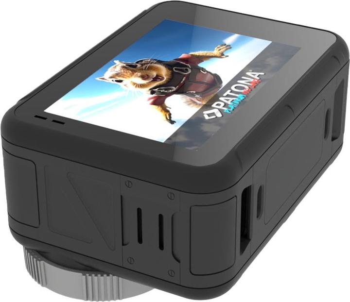 Actual product image Patona BIG SET Action Cam Life SL5 6K 90fps 64MP EIS 170° 7G Akkus+Dualladegerät+64GB Karte+Zubehör (Wi-Fi)